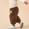 Premium White Duck Down Puffer Pants—— Yellow Car
