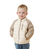 Ultra-Light Premium White Muscovy Duck Down Jacket—Light Brown