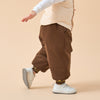 Premium White Duck Down Puffer Pants—— Yellow Car