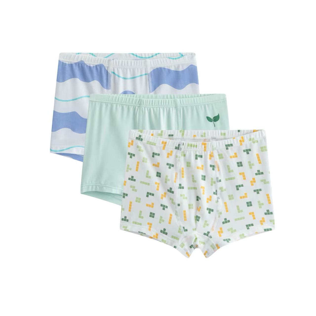 Boys' Boxer Brief Super Soft TENCEL™ Modal Underwear (3 Pack)