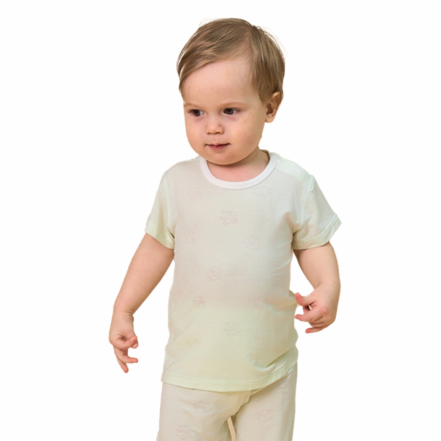 Silky Soft TENCEL™ Modal Tee - Green Panda