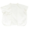 Super Soft Pima Cotton Side-snap Tee - White