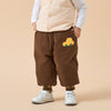 Premium White Duck Down Puffer Pants—— Yellow Car