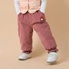 Premium White Duck Down Pink Puffer Pants——Mushroom