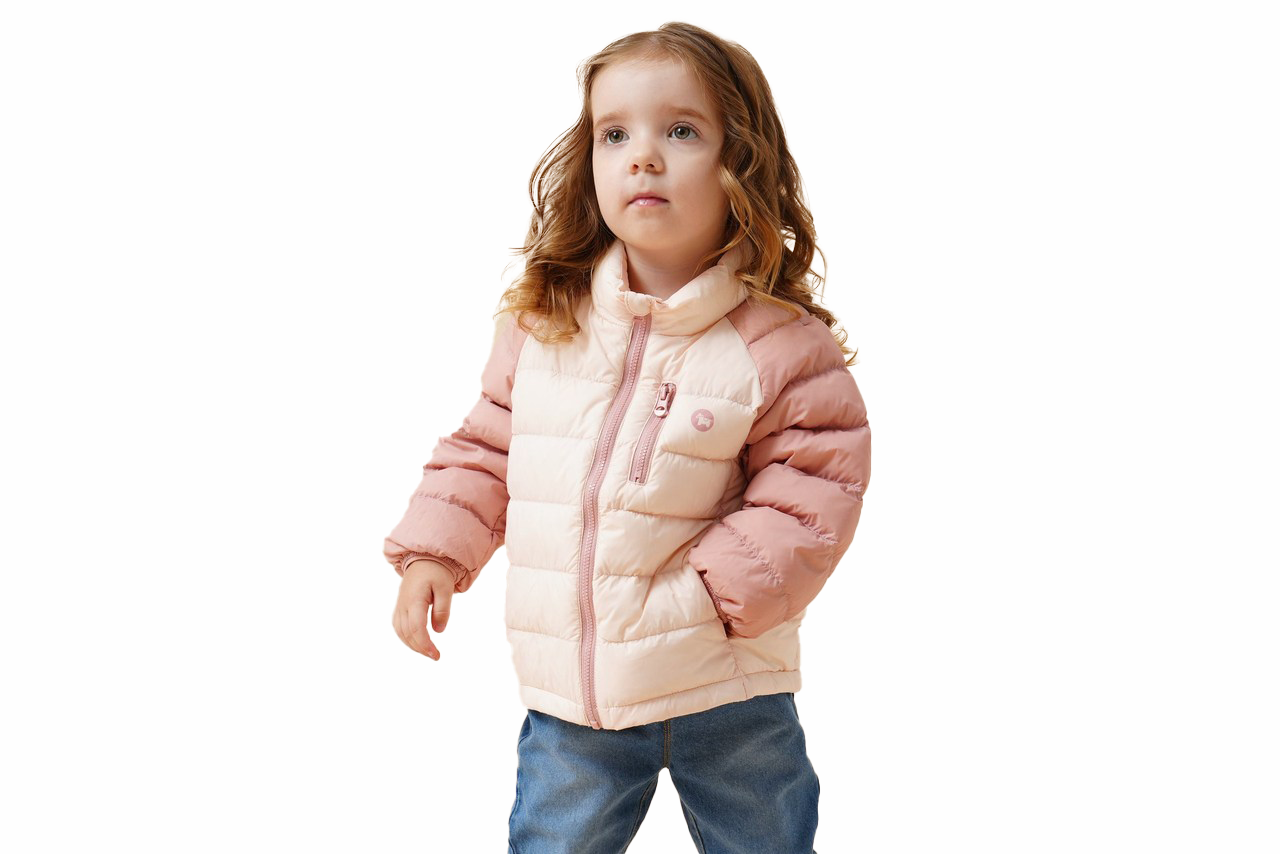 Ultra-Light Premium White Muscovy Duck Down Jacket—Pink