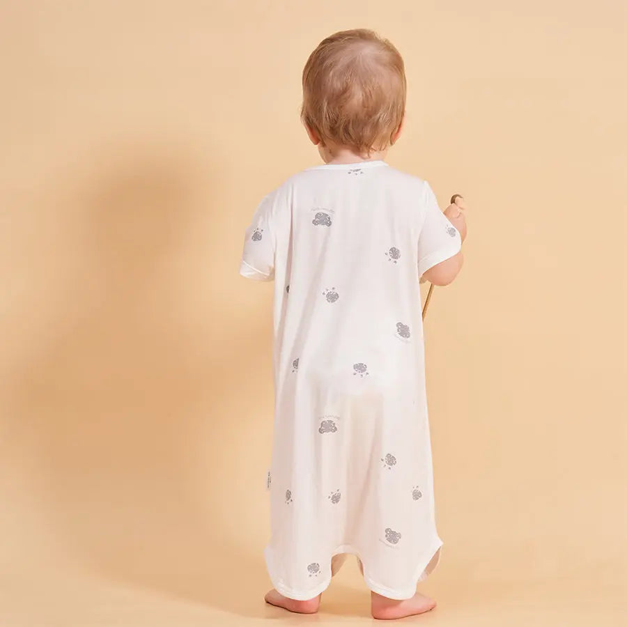 Little Plant Baby TENCEL Modal Sleeper Gowns Bear Paw Little Plant 