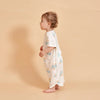 Little Plant Baby TENCEL Modal Sleeper Gowns Blue Cloud Little Plant 