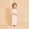 Little Plant Baby TENCEL Modal Sleeper Gowns Pink Heart Little Plant 