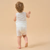 Silky Soft TENCEL™ Jacquard Modal Tank - White Panda