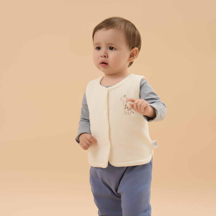 Super Soft TENCEL™ Modal Poly-Filled Vest - White