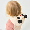 Kids Panda White Duck Down Winter Hat