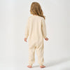 Super Soft  TENCEL™ Modal & Organic Cotton Footie Crotch Zipper Pajama - Smile Cloud