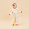 Super Soft TENCEL™ Modal & Organic Cotton Loungewear Long Sleeve - Yellow Moon