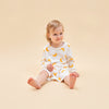 Super Soft TENCEL™ Modal & Organic Cotton Loungewear Long Sleeve - Yellow Moon