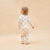 Super Soft TENCEL™ Modal & Organic Cotton 2-Way Zip Sleep & Play Pajamas - Yellow Moon