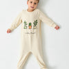 Super Soft  TENCEL™ Modal & Organic Cotton Romper- Little Plant