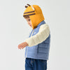Kids Bumblebee White Duck Down Winter Hat