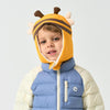 Kids Bumblebee White Duck Down Winter Hat