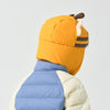 Kids Bumblebee White Duck Down Winter Hat