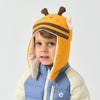 Kids Bumblebee White Duck Down Winter Hat