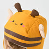 Kids Bumblebee White Duck Down Winter Hat
