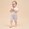 Silky Soft TENCEL™ Modal Romper - Stripe Bear