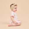 Silky Soft TENCEL™ Modal Romper - Pink Heart