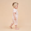 Silky Soft TENCEL™ Modal Romper - Pink Heart