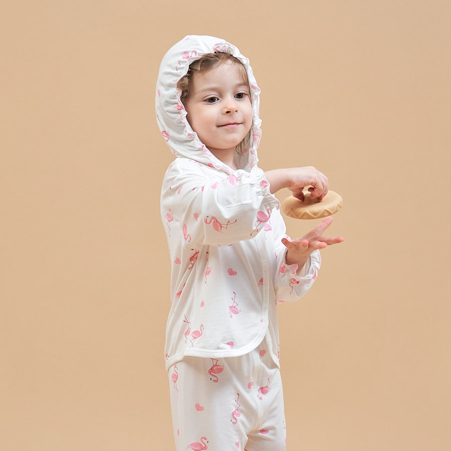 Silky Soft TENCEL™ Modal Light Coat - Flamingo