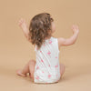 Silky Soft TENCEL™ Modal Tank Bodysuit - Flamingo