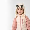 Kids Panda White Duck Down Winter Hat