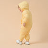 Premium White Muscovy Duck Down Dual Zipper Snowsuit- Yellow Duckling