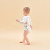 Silky Soft TENCEL™ Modal Long Sleeve Bodysuit - Dinosaur