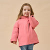Premium White Duck Down Children’s Waterproof Outdoor Jacket——Pink