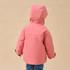 Premium White Duck Down Children’s Waterproof Outdoor Jacket——Pink