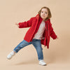 Children’s Waterproof Outdoor Jacket——Red