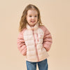 Ultra-Light Premium White Muscovy Duck Down Jacket—Pink