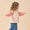 Ultra-Light Premium White Muscovy Duck Down Jacket—Pink