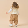 Premium White Duck Down Brown Puffer Pants—— Brown Car