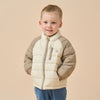 Ultra-Light Premium White Muscovy Duck Down Jacket—Light Brown