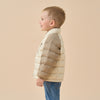 Ultra-Light Premium White Muscovy Duck Down Jacket—Light Brown