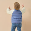 Ultra-Light Premium White Muscovy Duck Down Jacket—Blue