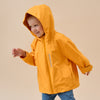 Premium White Duck Down Children’s Waterproof Outdoor Jacket——Yellow
