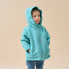Children’s Waterproof Outdoor Jacket——Cyan