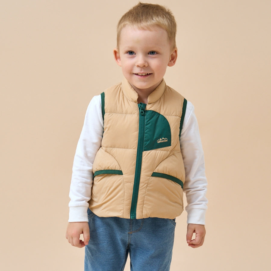 Premium Goose Down Vest——Green
