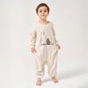 Super Soft  TENCEL™ Modal & Organic Cotton Footie Crotch Zipper Pajama - Three Bear
