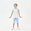 Little Plant Kids TENCEL Lyocell Pajamas Set Blue Little Plant 