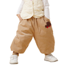 Premium White Duck Down Brown Puffer Pants—— Brown Car
