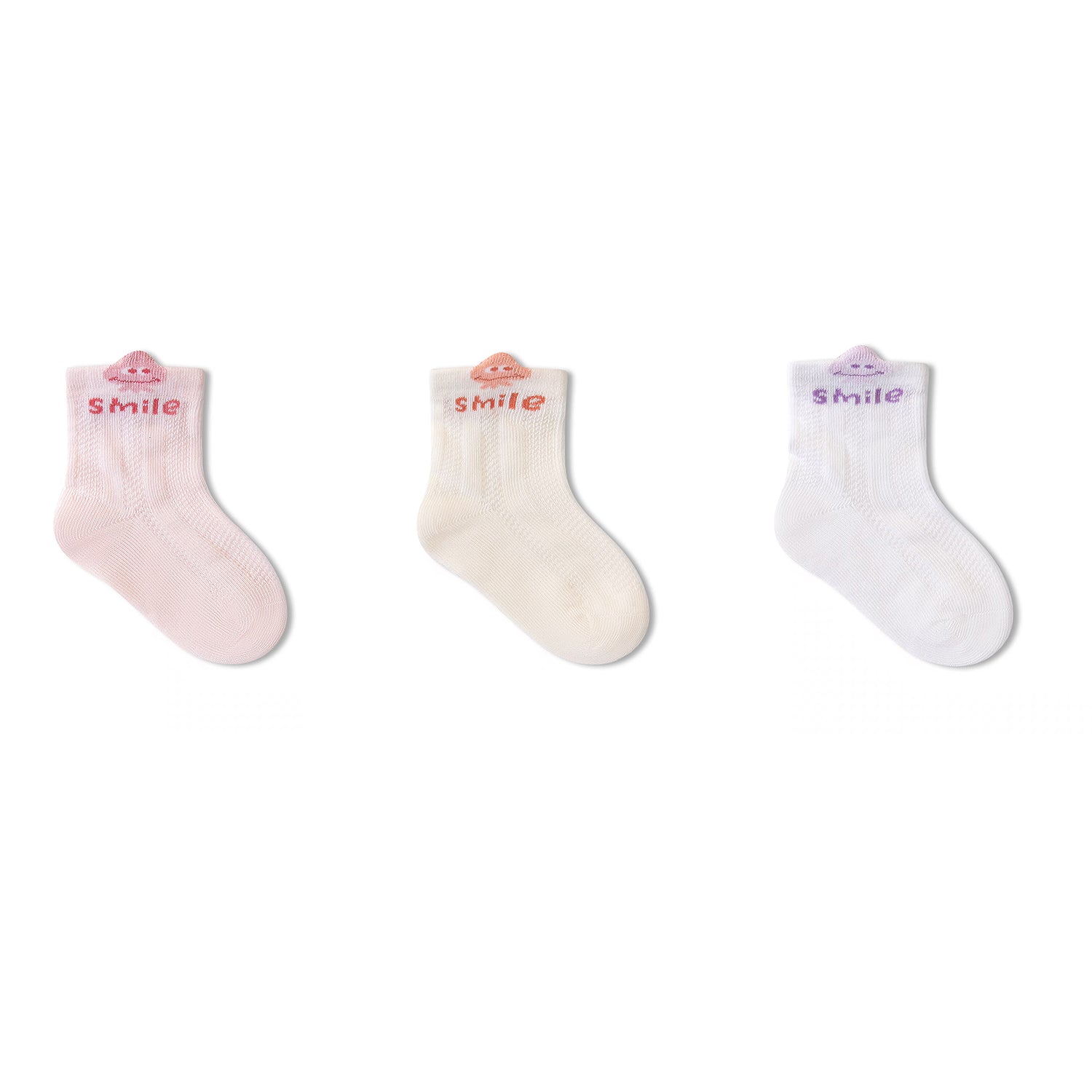 Girls' Super Soft Small Mesh Socks (3 Pack)