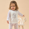 Silky Soft TENCEL™ Modal Long Sleeve Tee - Cute Bunny